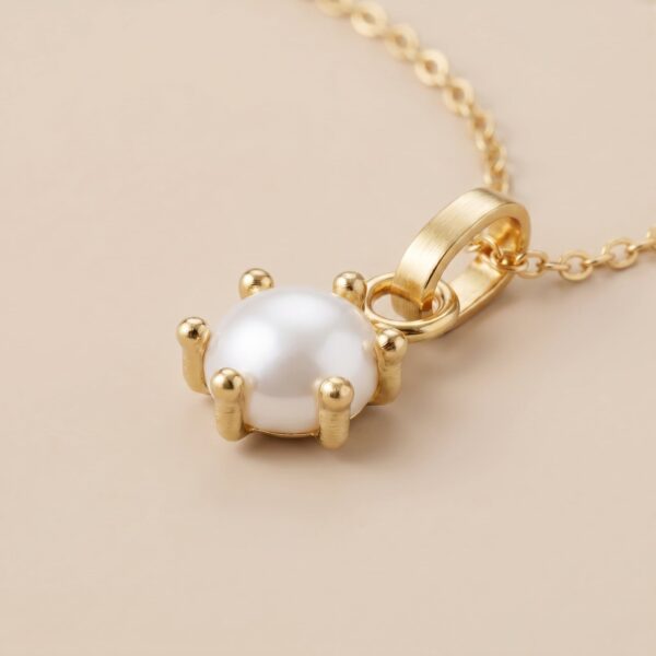 Mini Aura Chain Pearl