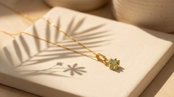 Mini Aura Chain emerald